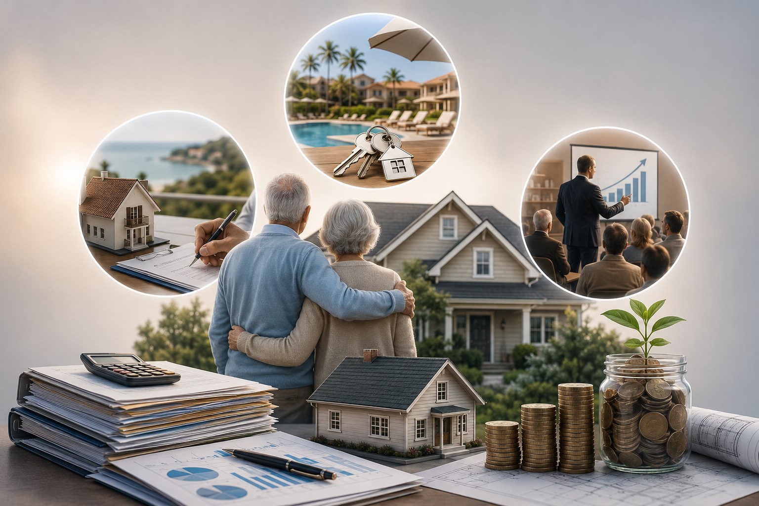Equity release linked to property schemes and investment routes