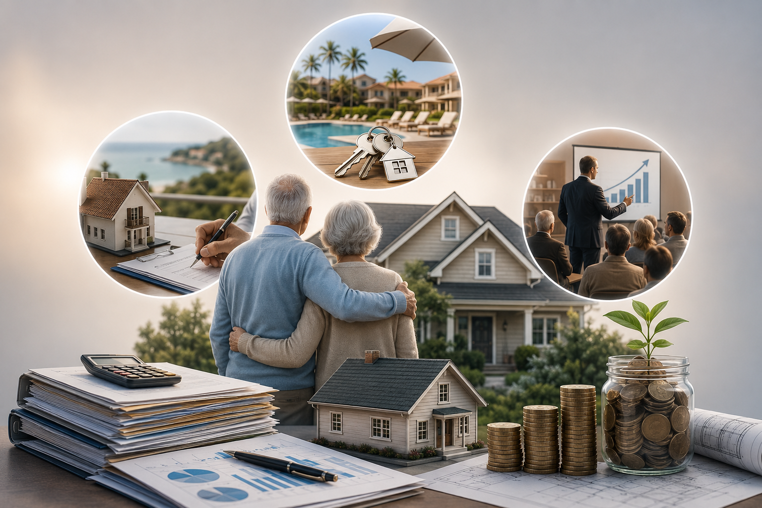 Equity release linked to property schemes and investment routes