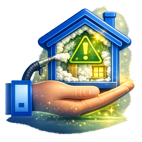 Foam insulation problems