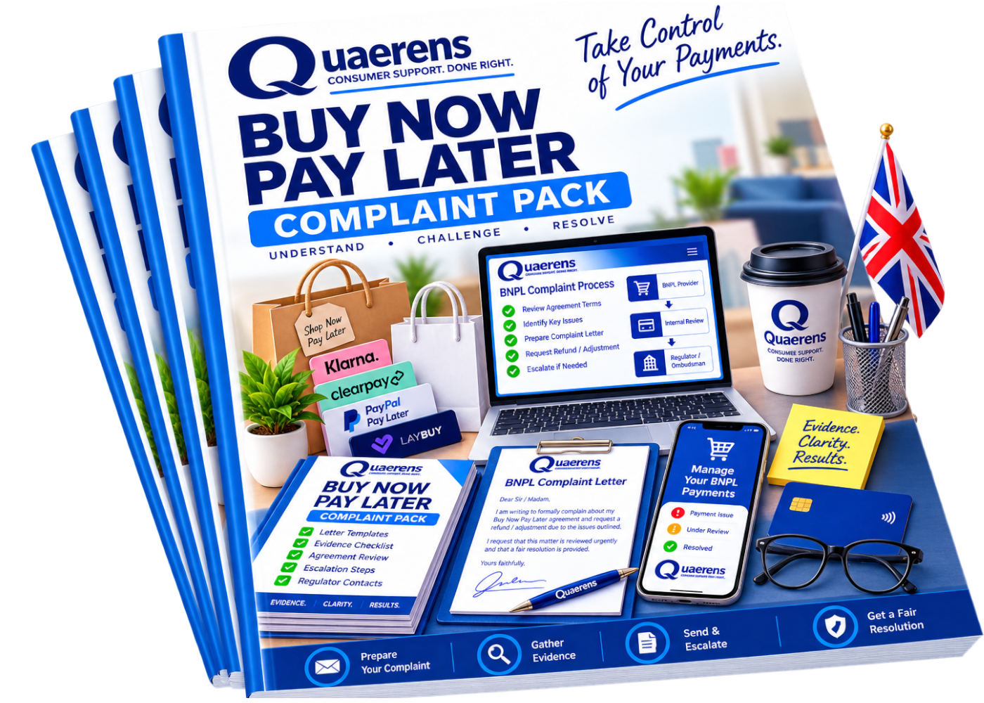 Buy Now Pay Later Complaint Pack booklet