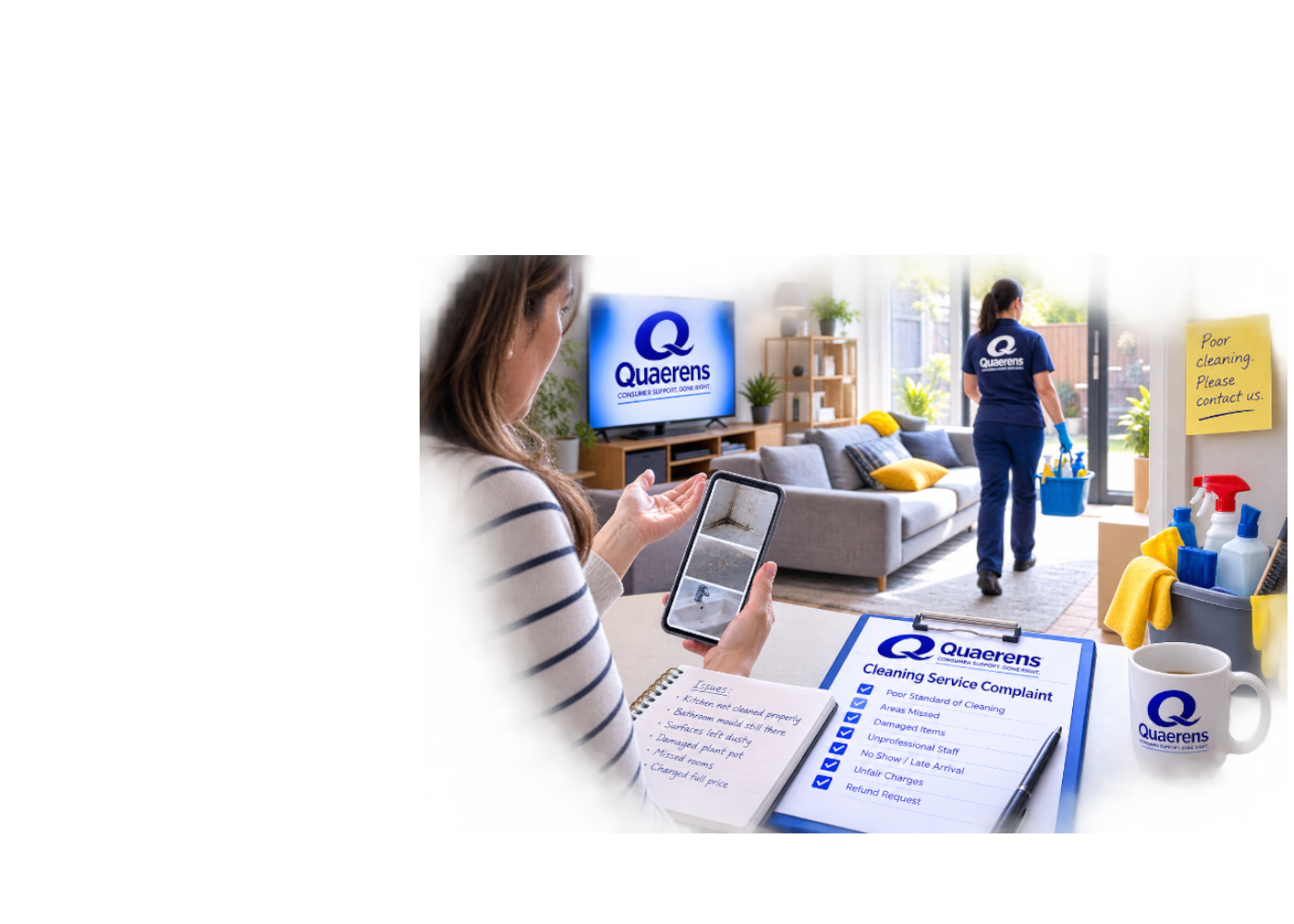 Quaerens Cleaning Service Complaint Pack
