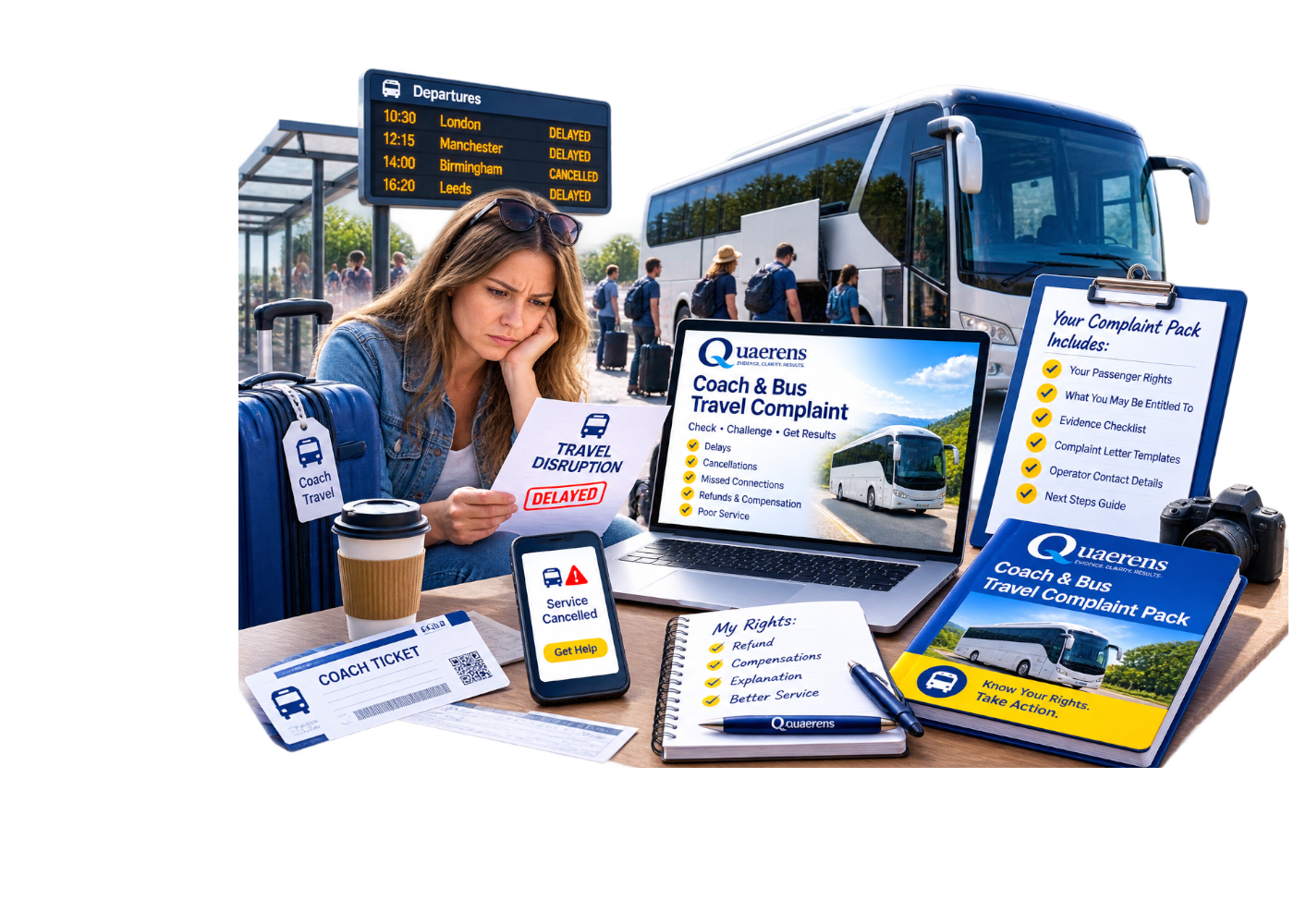 Quaerens Coach & Bus Travel Complaint Pack