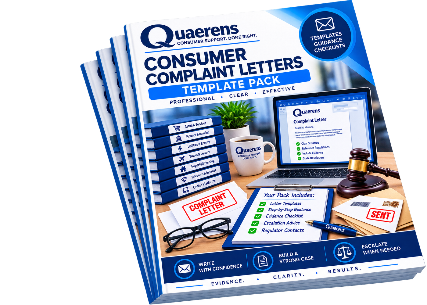 General Consumer Complaint Pack booklet