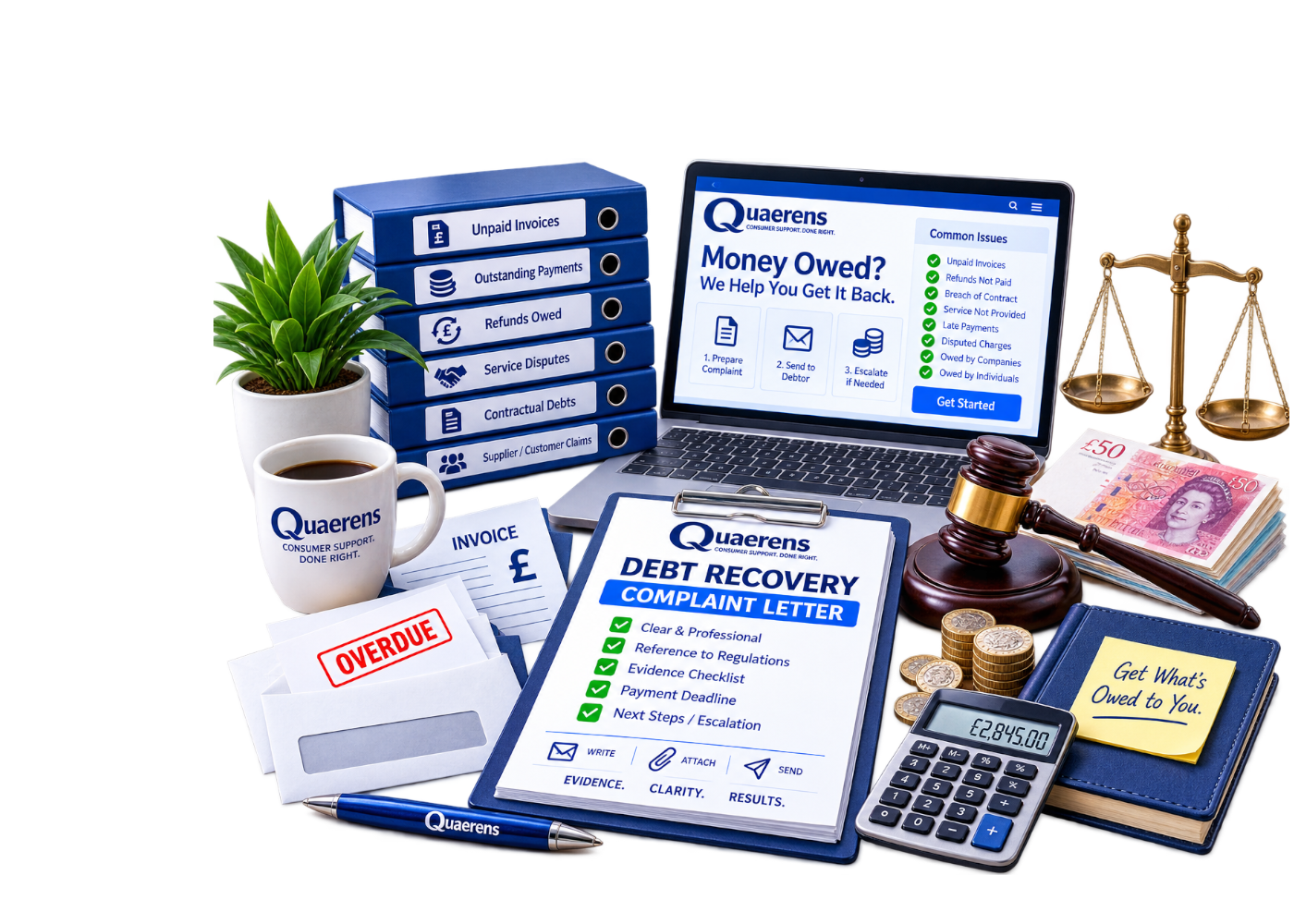 Debt Recovery Money Owed Complaint Pack product preview