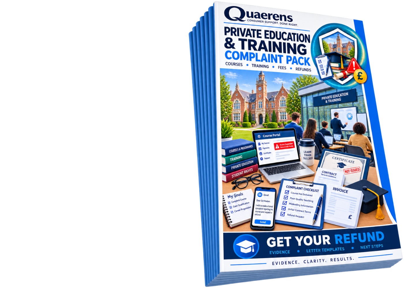 Free Private Education and Training Complaint Pack booklet