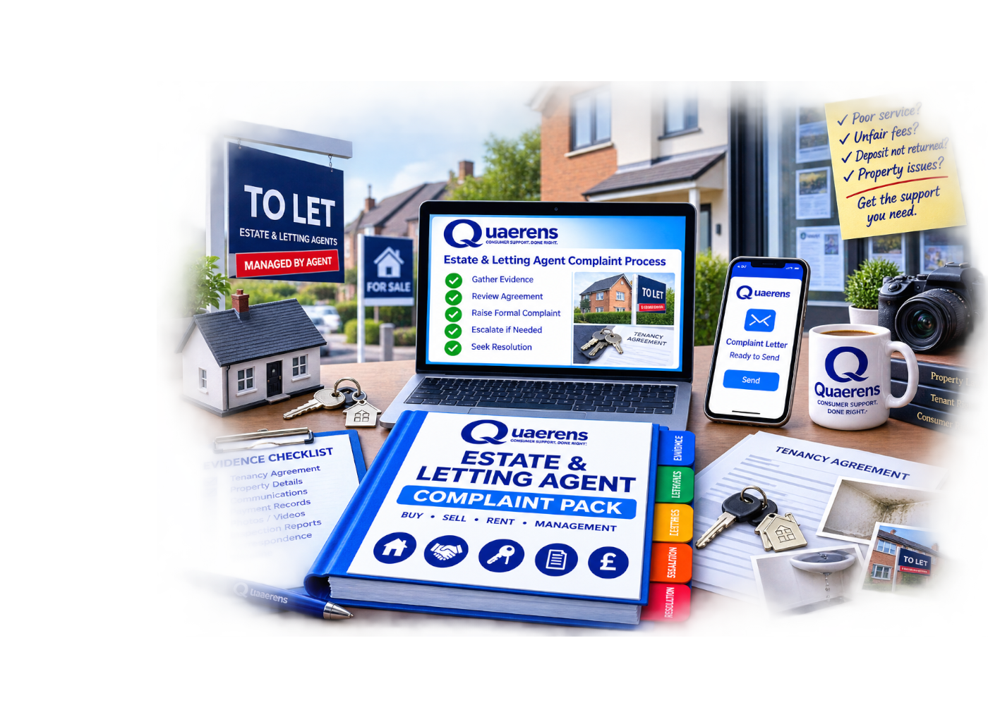 Estate & Letting Agent Complaint Pack product preview