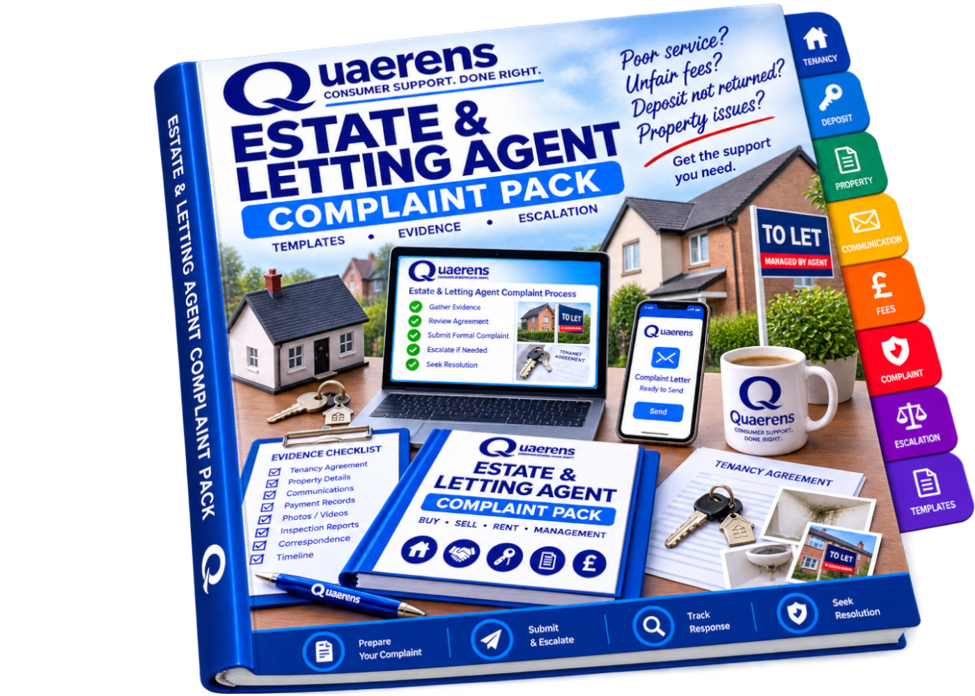 Estate & Letting Agent Complaint Pack booklet