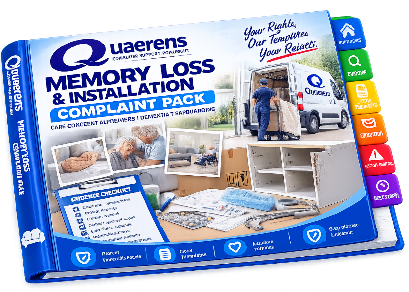 Quaerens Furniture Delivery & Installation Complaint Pack booklet