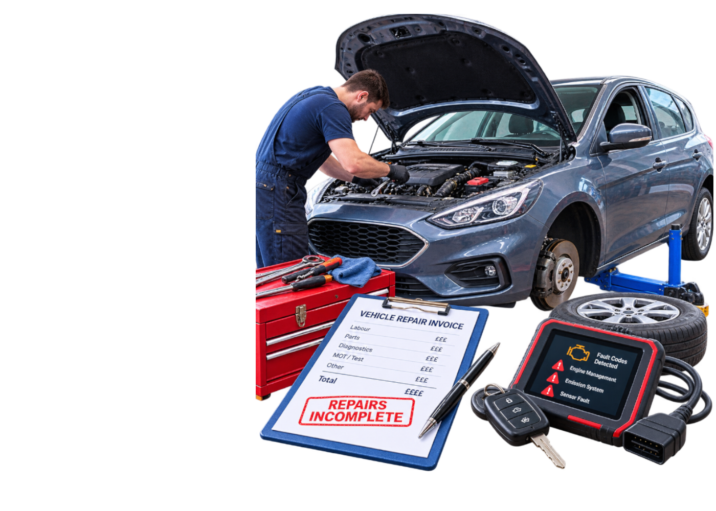 Garage and Vehicle Repair Complaint Pack product preview
