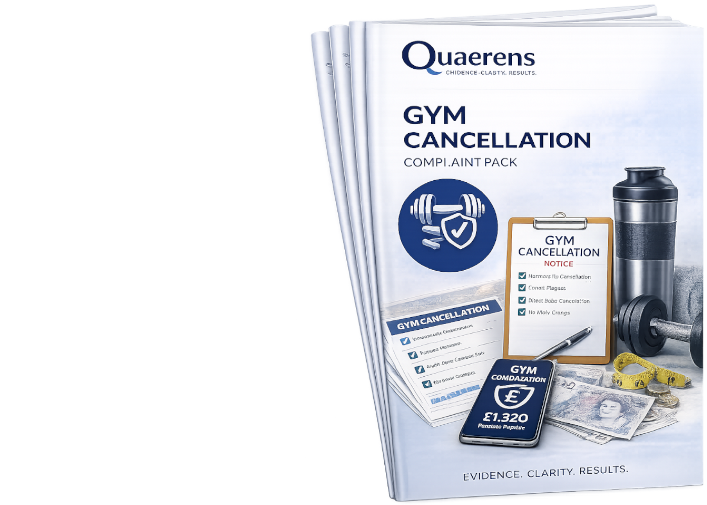Gym Cancellation Complaint Pack booklet