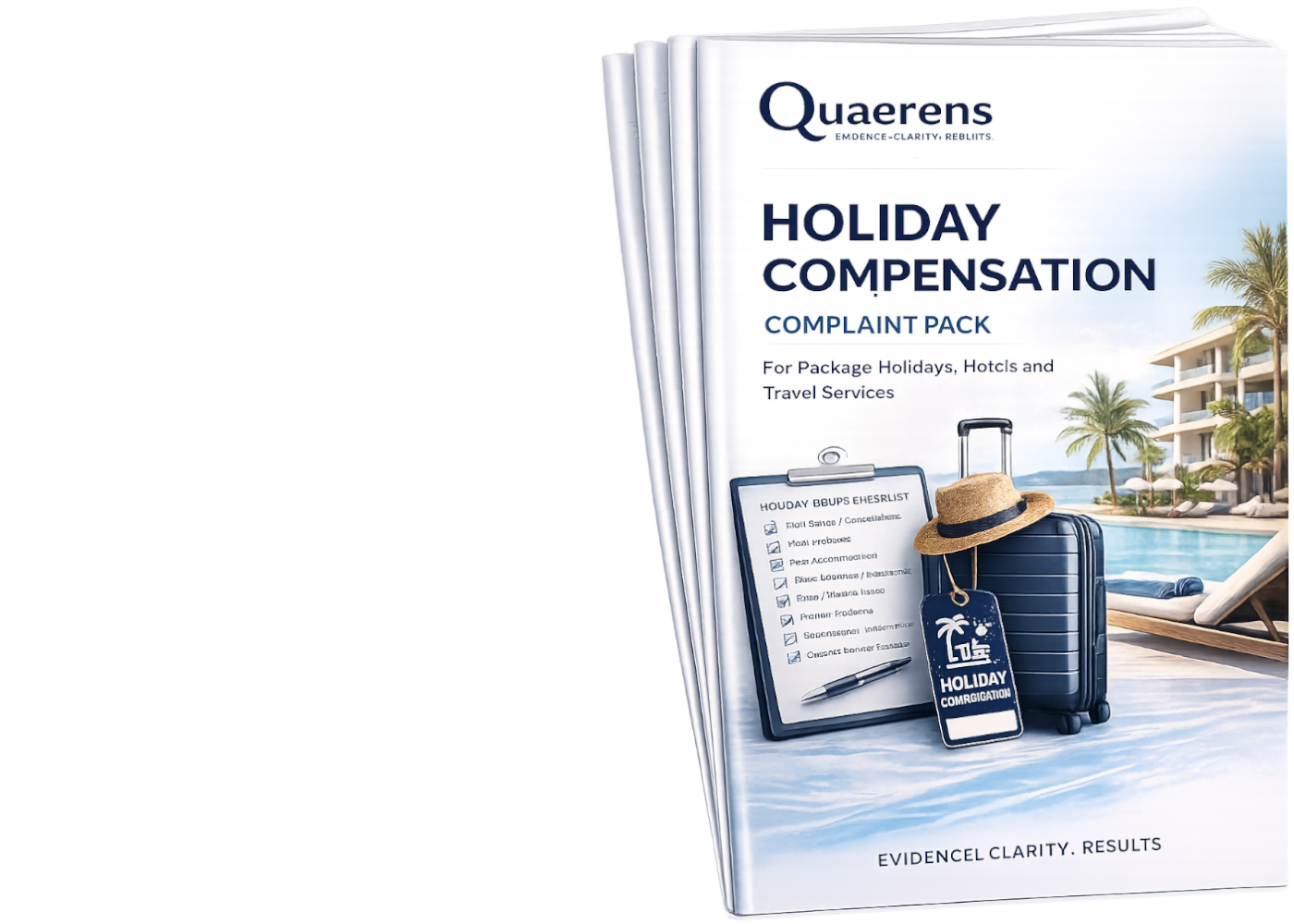 Holiday Compensation Complaint Pack preview