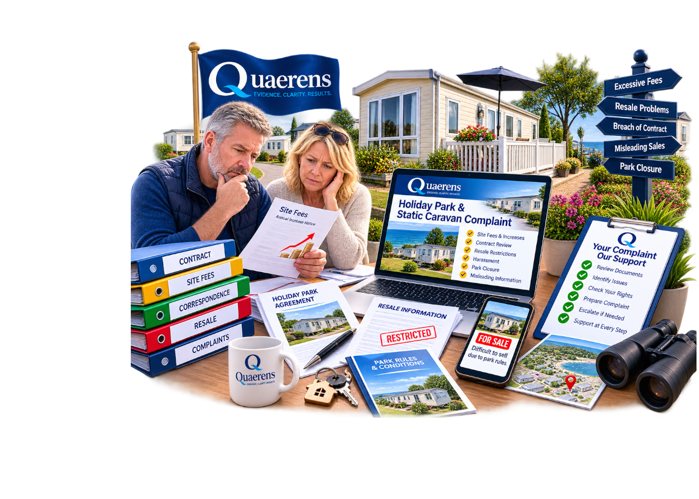 Quaerens Holiday Park & Static Caravan Complaint Pack