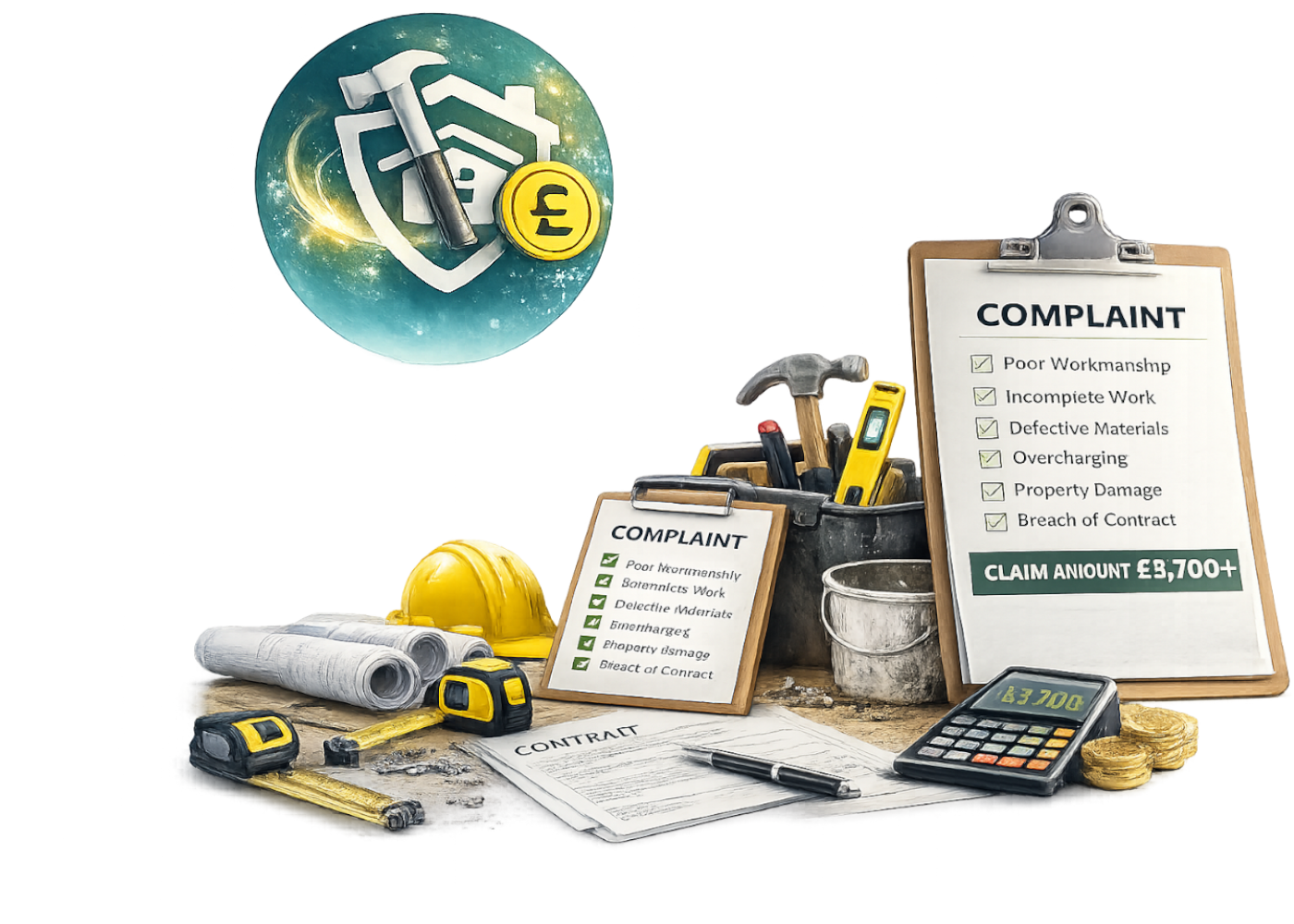 Free Home Improvement Complaint Pack product preview