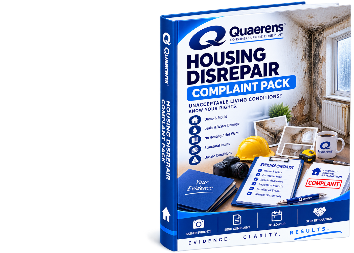 Quaerens Housing Disrepair Complaint Pack booklet