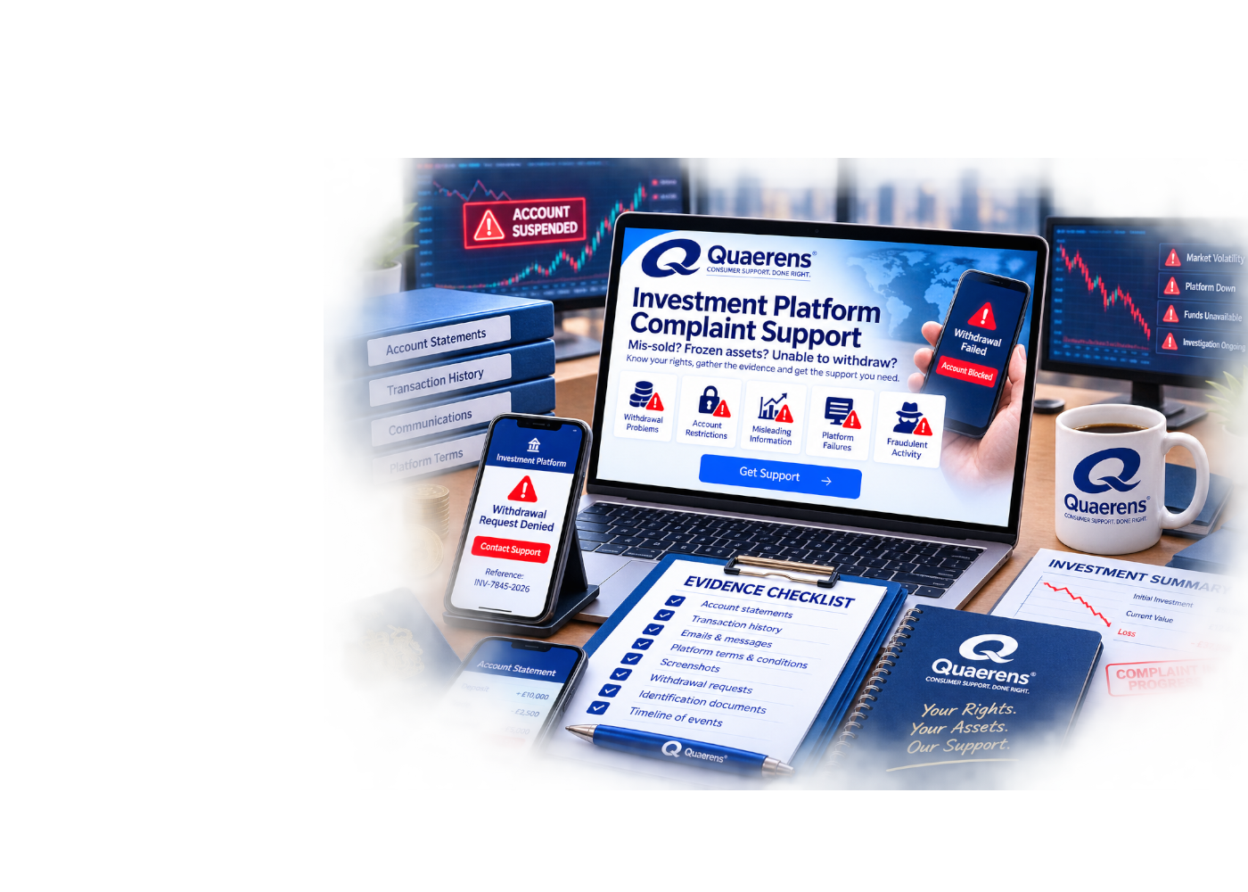 Quaerens Investment Platform Dispute Complaint Pack