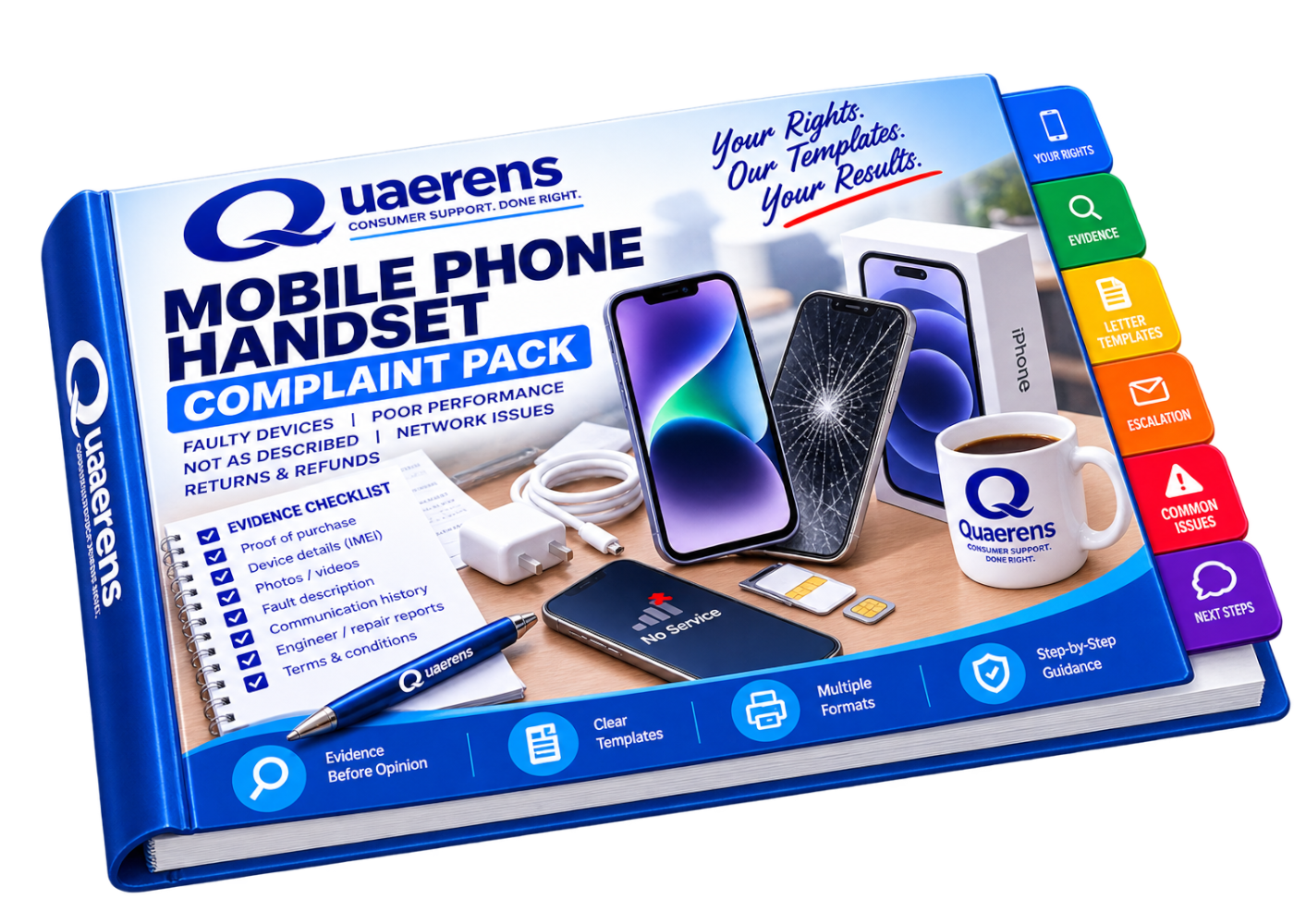 Quaerens Mobile Phone Handset Complaint Pack