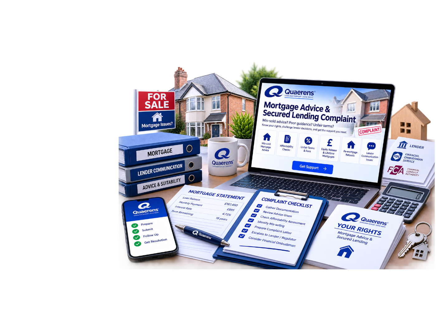 Quaerens Mortgage Advice and Secured Lending Complaint Pack