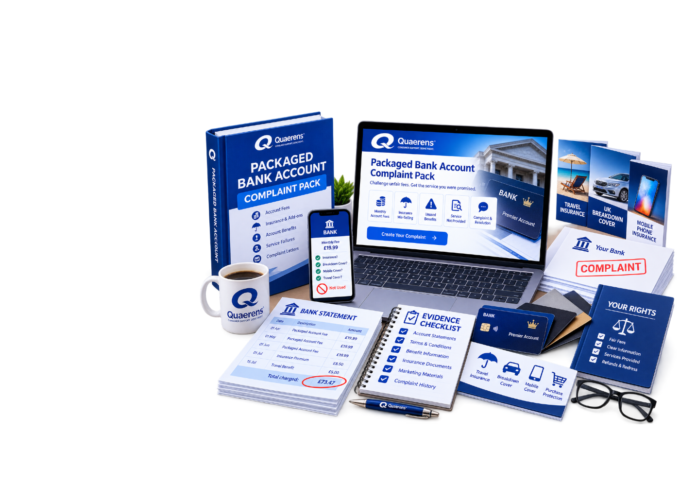 Quaerens Packaged Bank Account Complaint Pack
