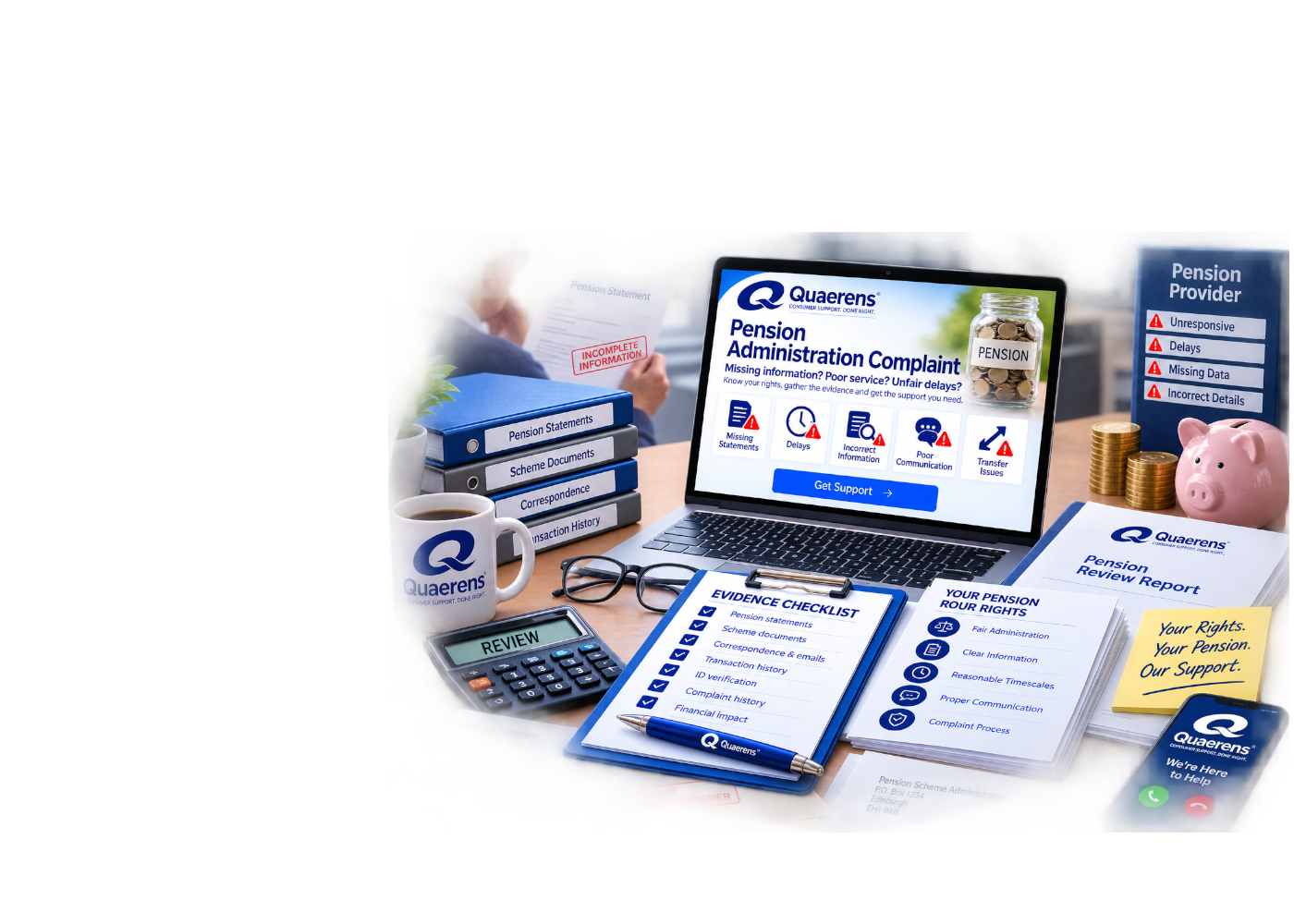 Quaerens Pension Administration Complaint Pack