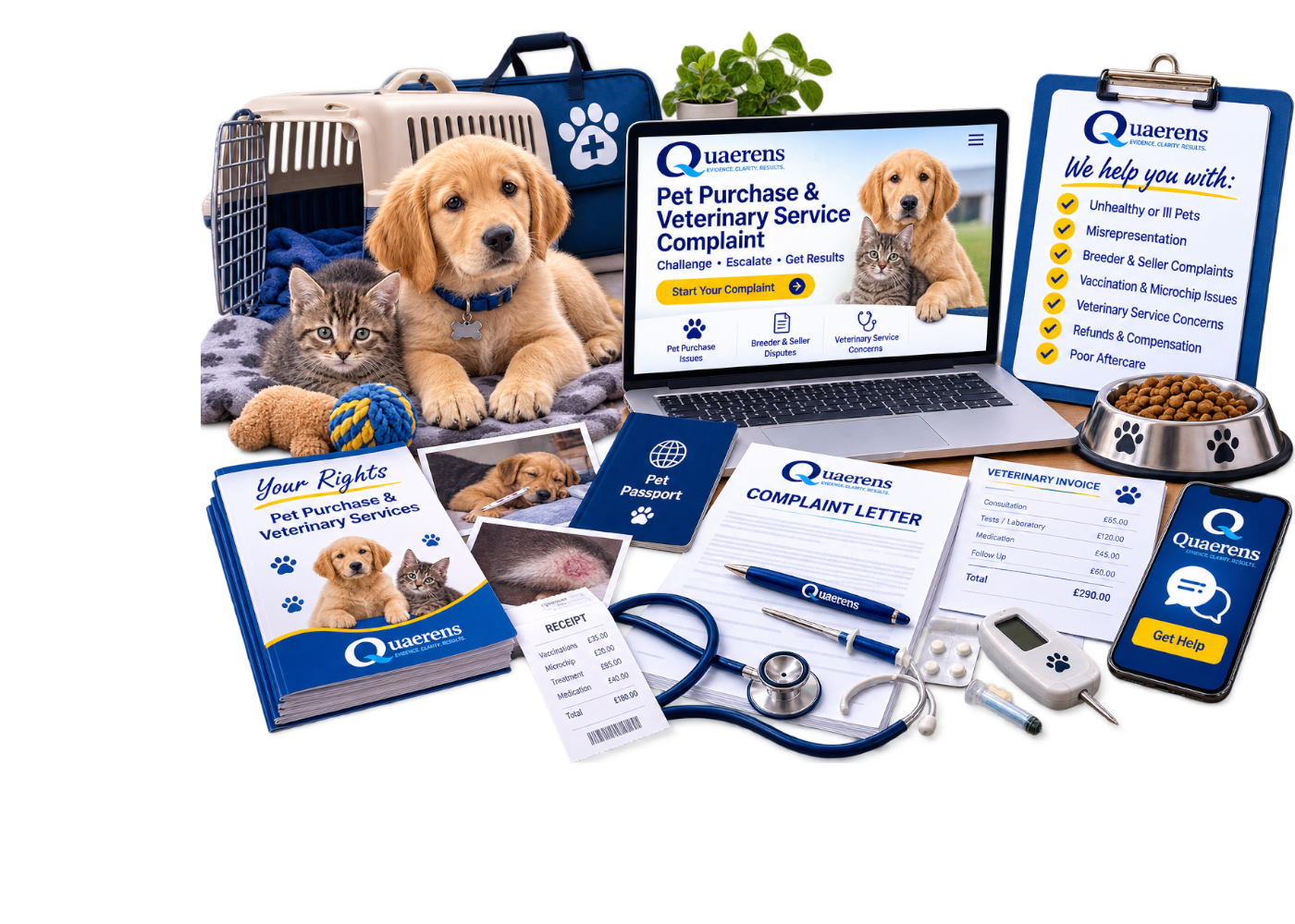 Quaerens Pet Purchase & Veterinary Service Complaint Pack