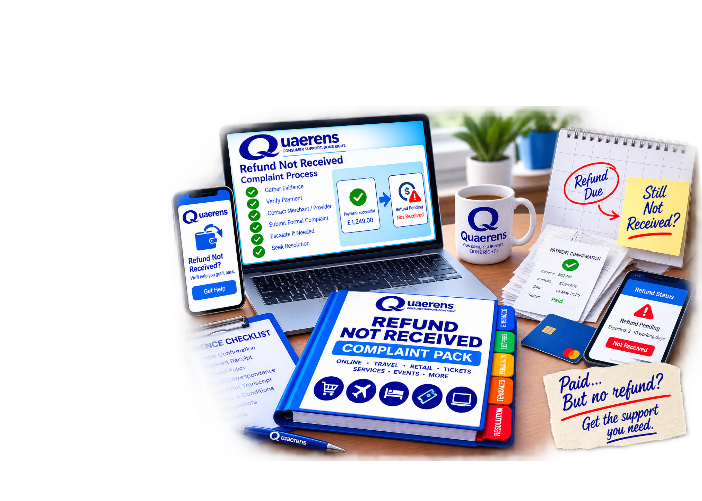 Refund Not Received Complaint Pack product preview