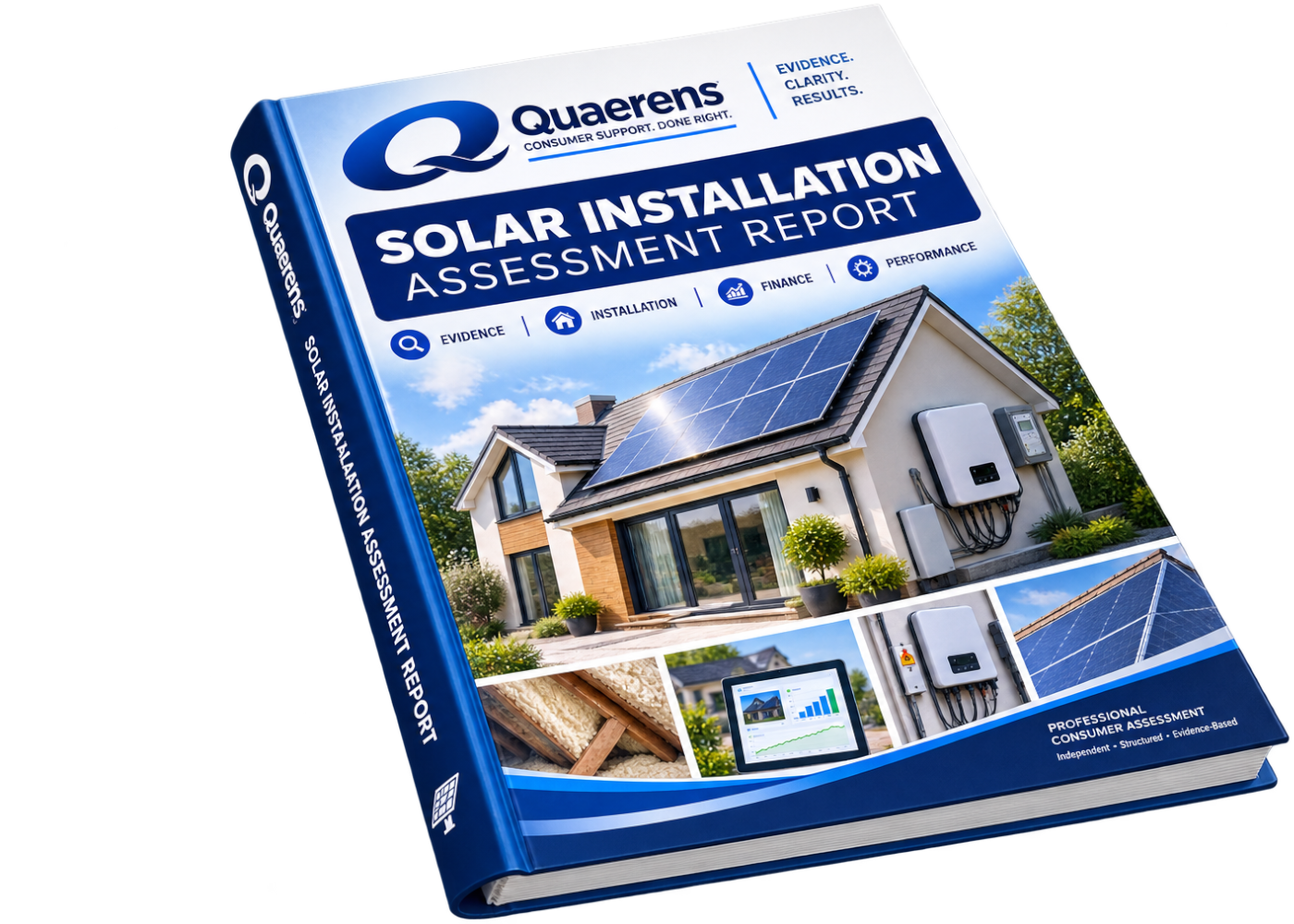 Illustration of the professional Quaerens Solar Assessment Report