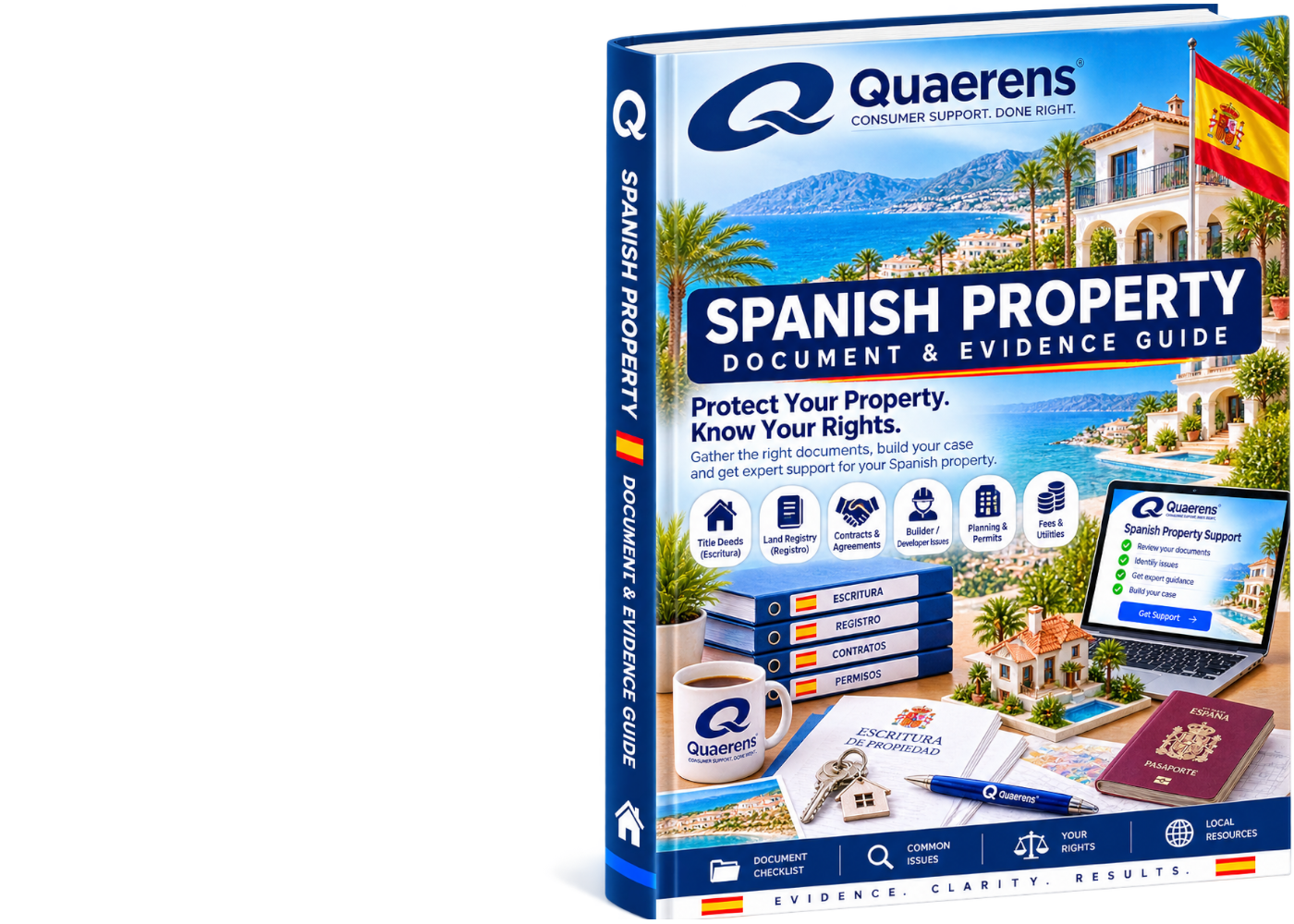 Spanish Property Evidence Guide booklet