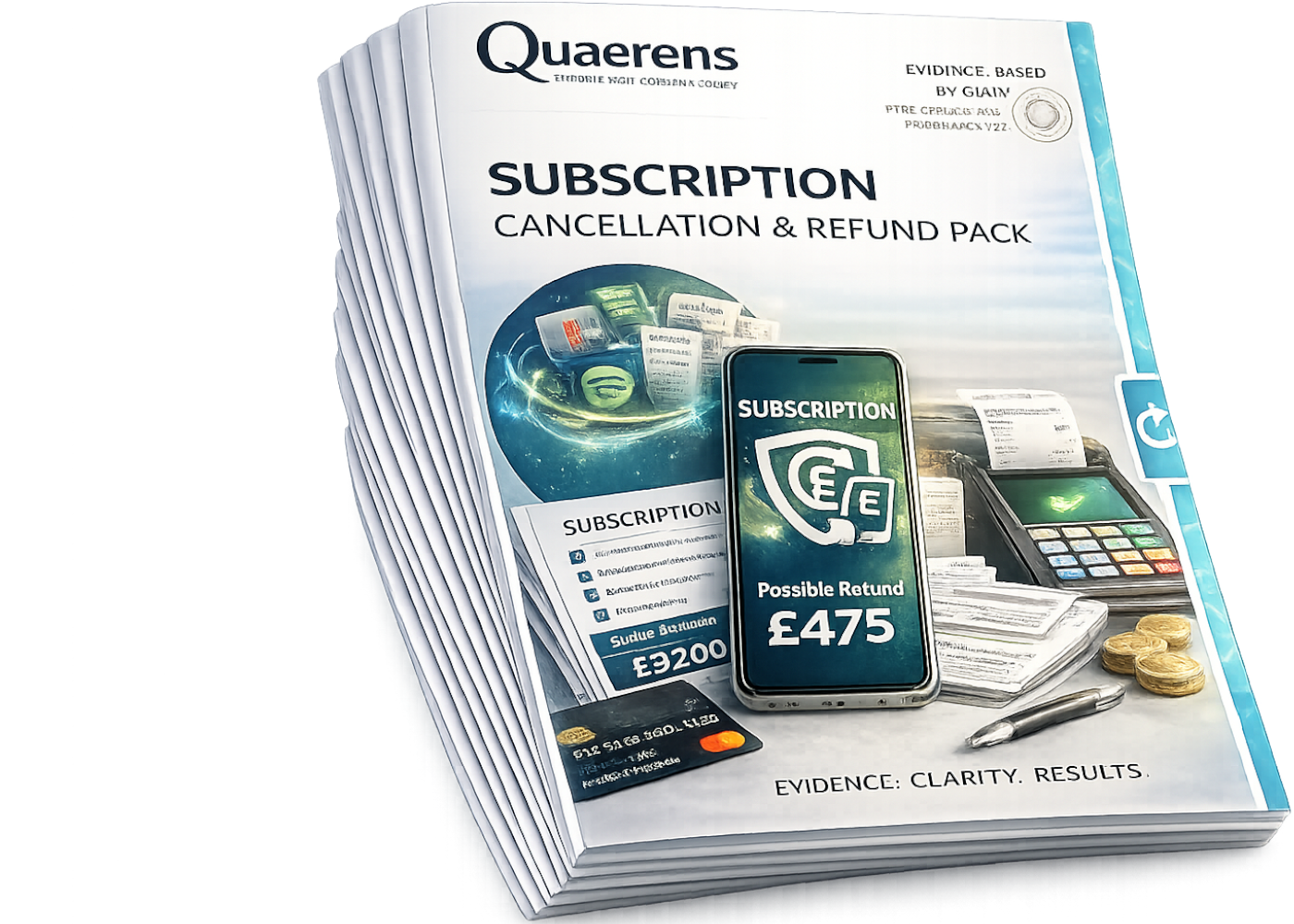 Free Subscription Cancellation and Refund Complaint Pack booklet