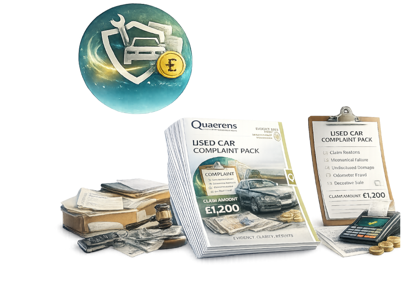 Free Used Car Complaint Pack product preview