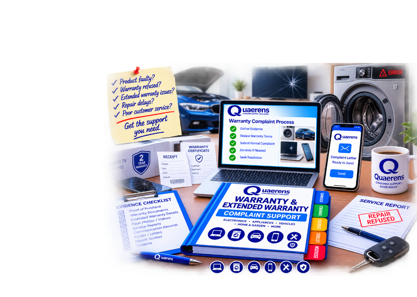 Warranty & Extended Warranty Complaint Pack product preview