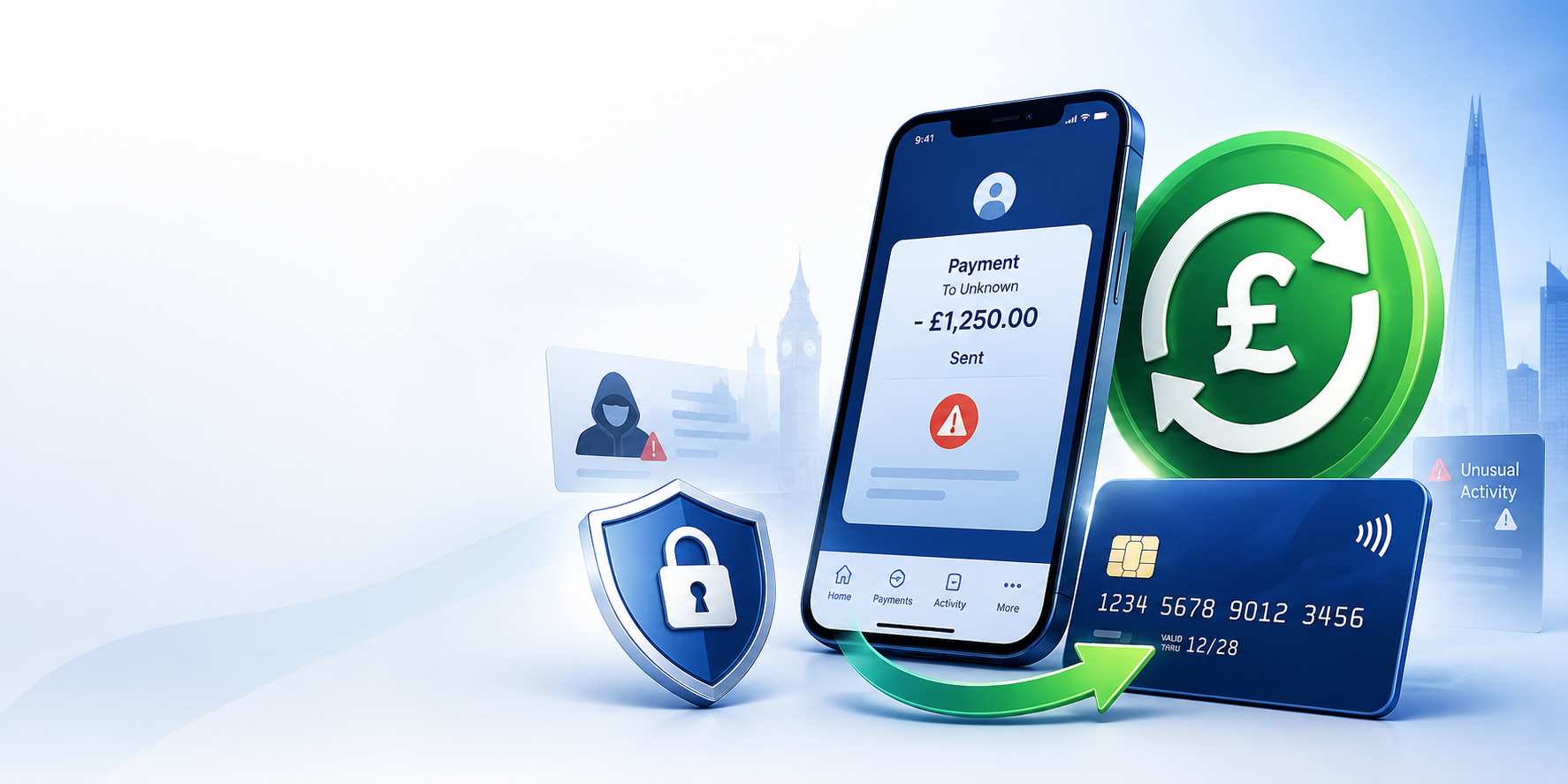 Bank scam refund callback support