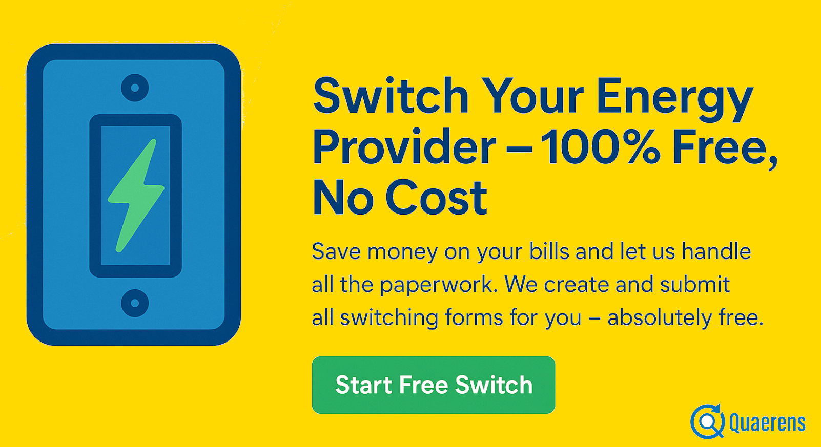 Energy Switch Claim Banner