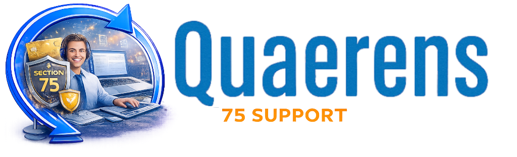 Quaerens Section 75 credit card support logo