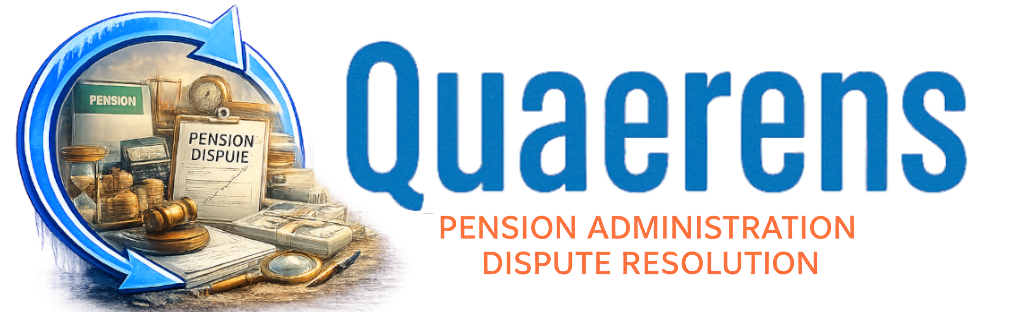 Quaerens pension administration dispute support logo