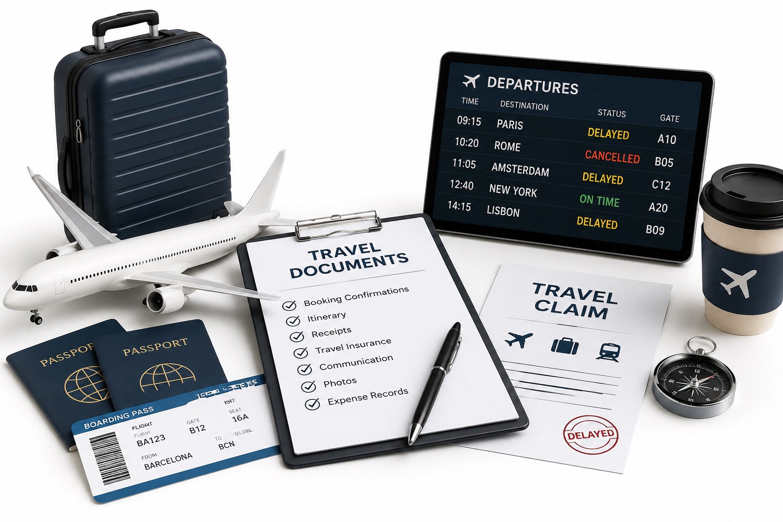 Quaerens travel and transport evidence guidance